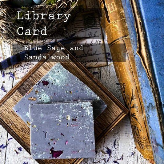 Library Card Bark Soy Wax Melt