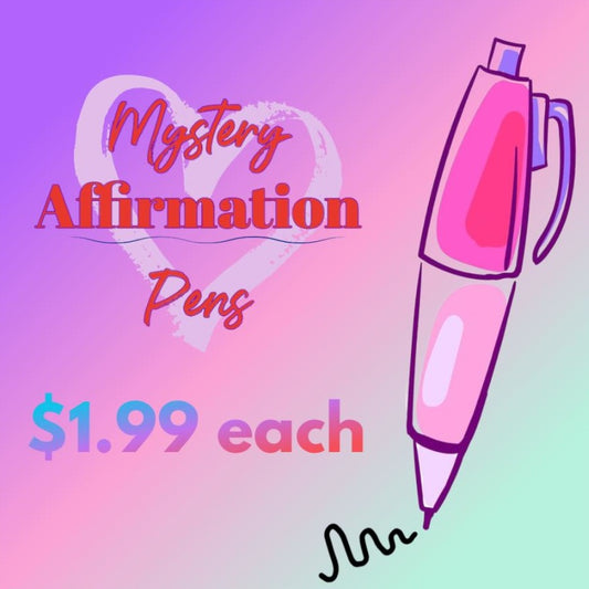 mystery affirmation pens