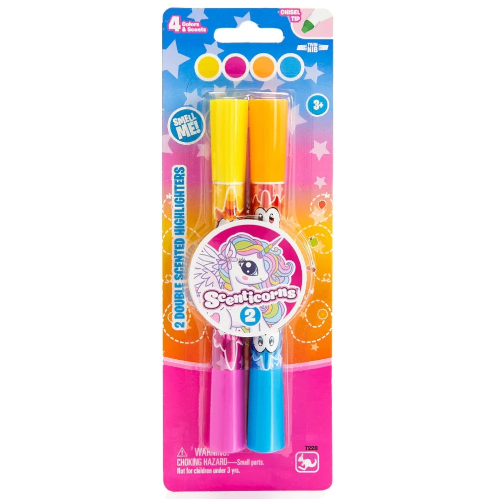 SCENTICORNS® Scented 2ct Double Ended Highlighter