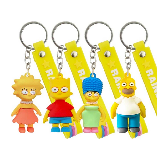 Funny Family 3D Keychains/Bag Charms