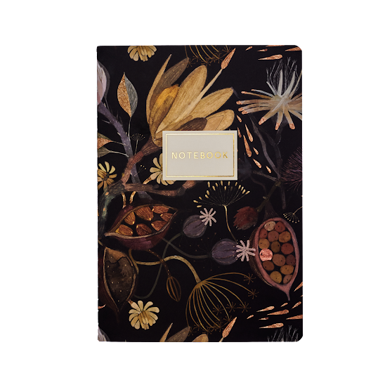 Night Flowers Notebook Journal