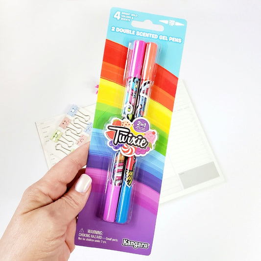 double scented gel pens