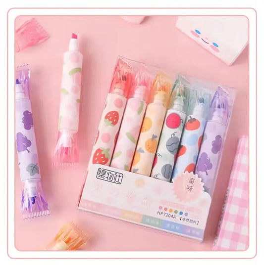 Fruity Scented Candy Markers