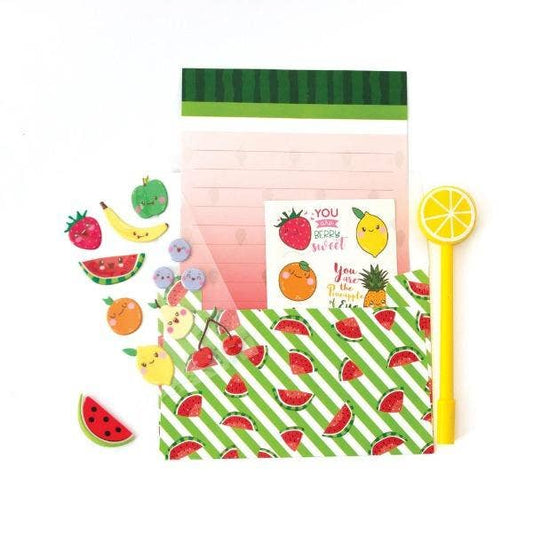 Cutie Fruitie Stationery, 28 pc Set