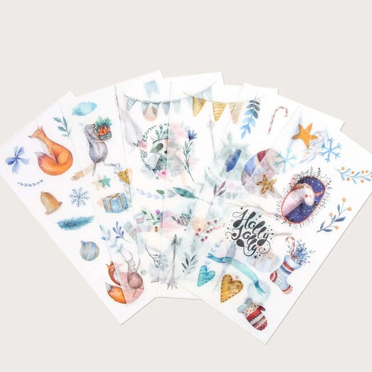 Winter Magic Washi Stickers