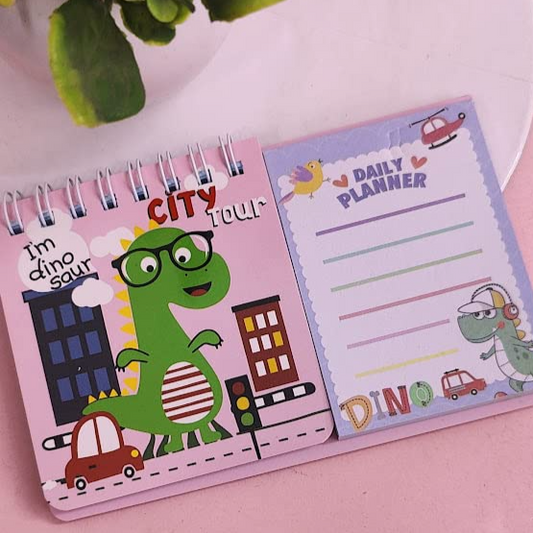 Kids Stationery Dino Notebook Set