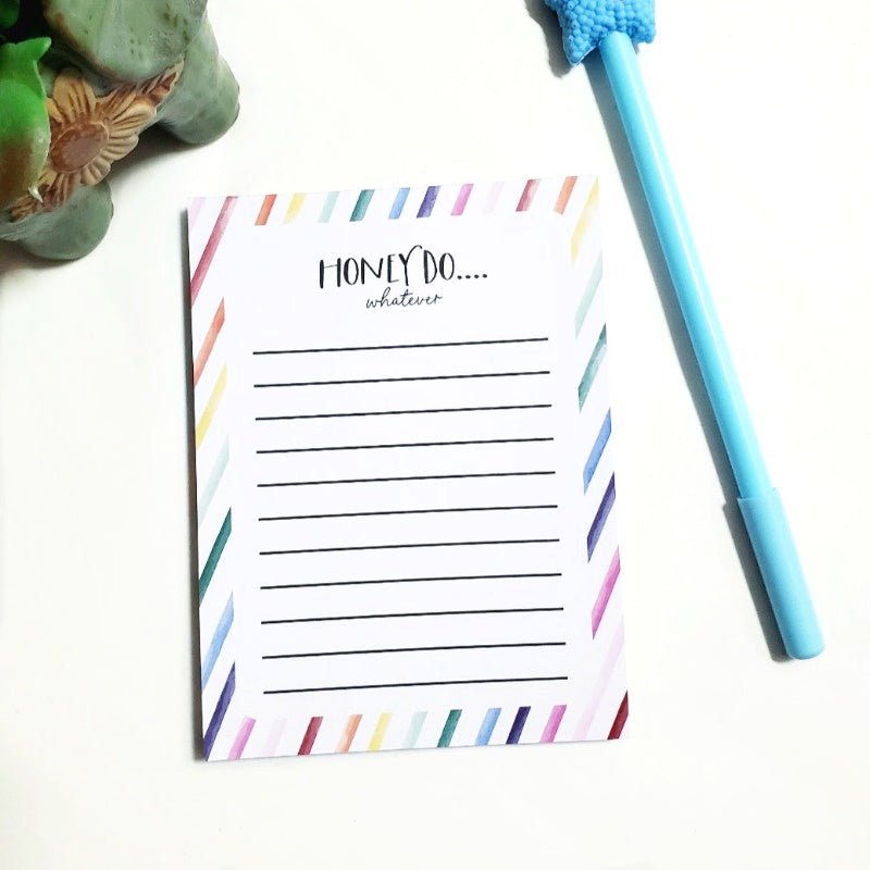 honey do whatever list funny notepad