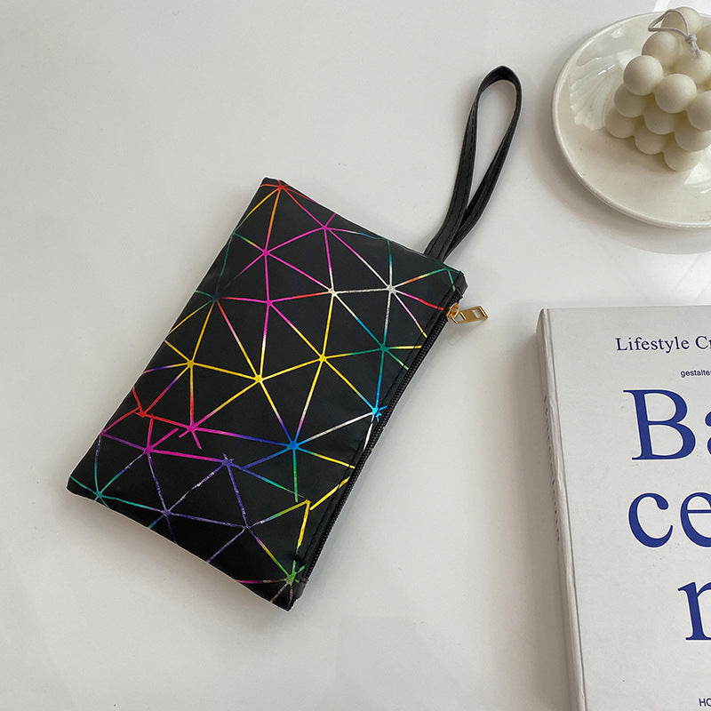 Radiant Geometric Cosmetic Bag