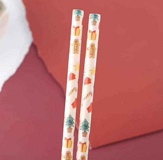 Holiday Reusable Straws