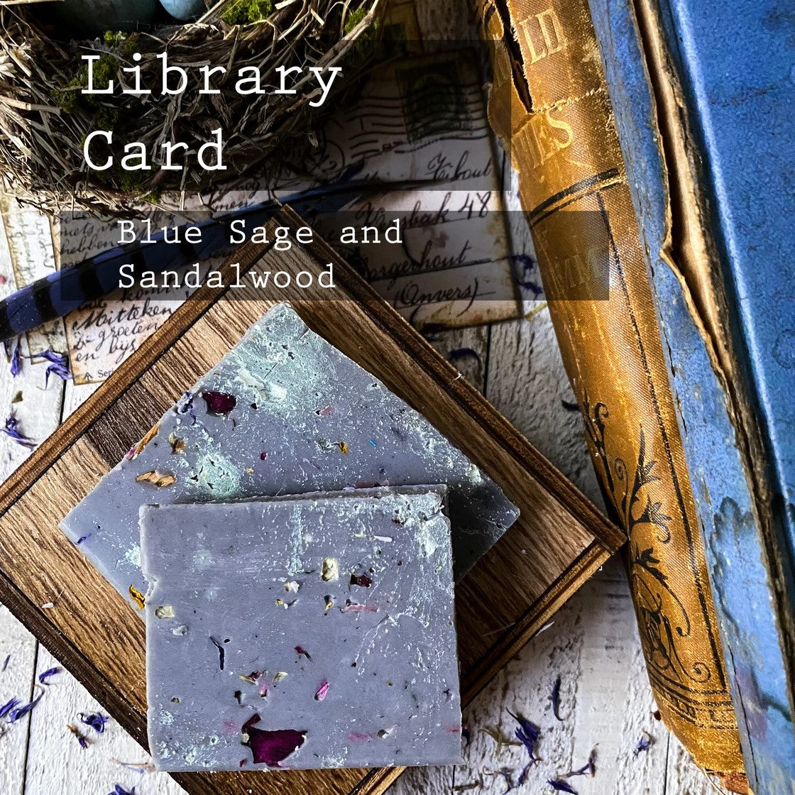 Library Card Bark Soy Wax Melt