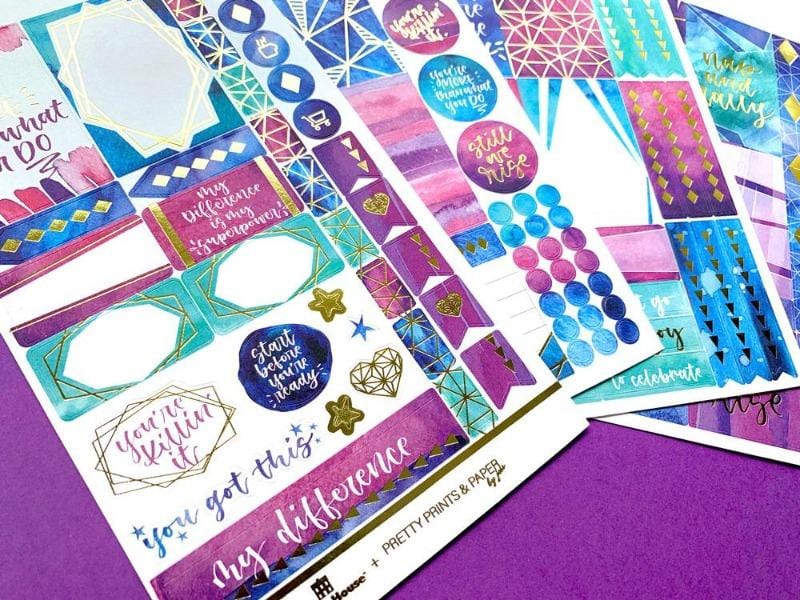 Empowerment Weekly Sticker Kit