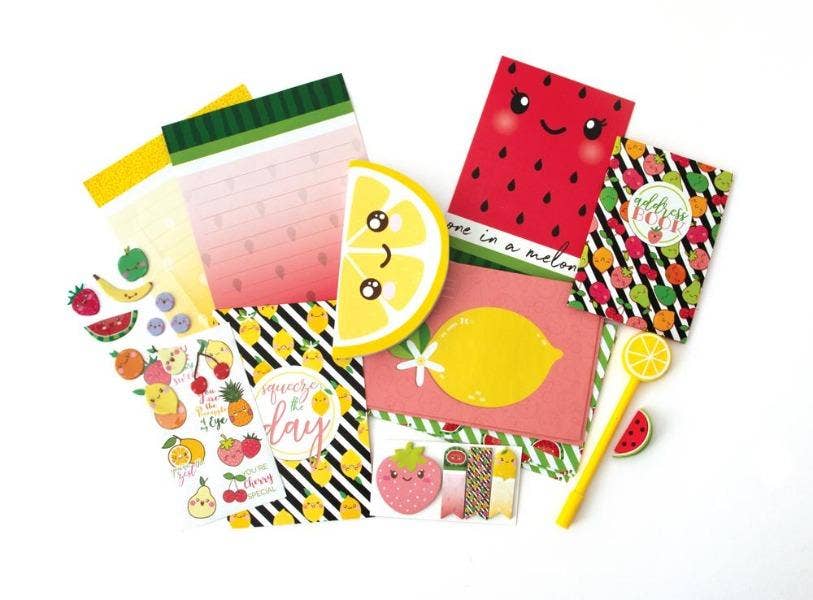 Cutie Fruitie Stationery, 28 pc Set