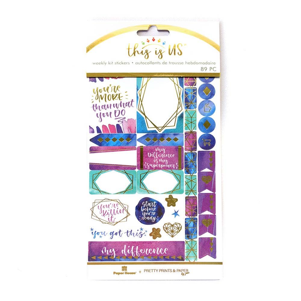 Empowerment Weekly Sticker Kit